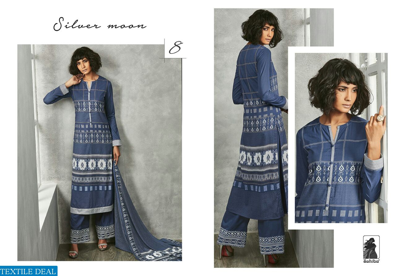 Sahiba Silver moon Wholesale luxury indian Dresses